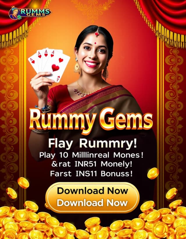 Rummy Gems Banner